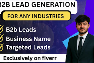 targeted b2b lead generation and verified business email lists