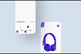 create android ios  app ui ux design, and app design by figma