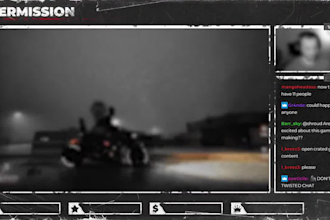 design custom animated twitch overlay, facecam, emotes, badges in anime style