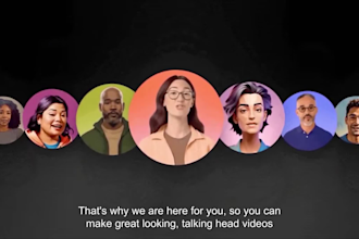 make an avatar present your script, no need to record