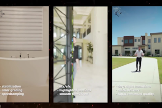 make trending realestate video with speedramping and effects