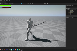 do bug fixes, close combat , action game in unreal engine