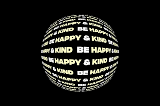 make a kinetic typography animation creative design graphics
