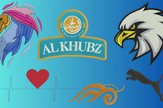 do embroidery digitizing into emb dst and pes in an hour