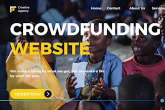 generate crowdfunding leads build donation nonprofit portal website fundraising