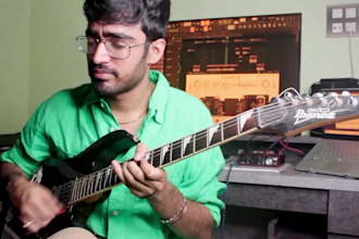 give you acoustic and electric guitar lessons