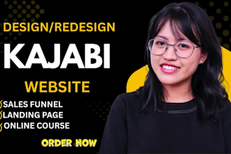 kajabi website design kajabi website redesign sales funnel thinkific podia