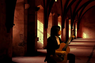 record classical guitar for your project