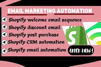 set up ecommerce emall marketing flows in klaviyo