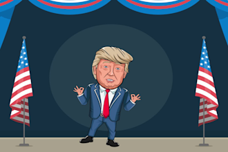 create 2d cartoon animation for marketing