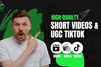 edit instagram reels editing tiktok shorts, ugc tiktok, video content creator