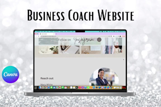 your professional canva website design