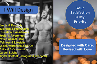 design editable canva templates for social media, business, or events