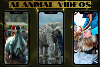 create cinematic ai animal rescue videos edu mama style