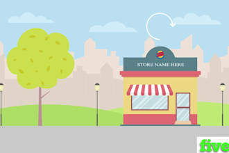 create unique explainer food delivery app promo video ads