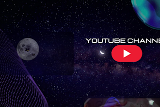 create professionally prescribed youtube channel logo, art, SEO, outro, intro