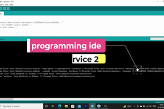 do arduino, avr, esp32, and esp8266 programming and design based on your idea