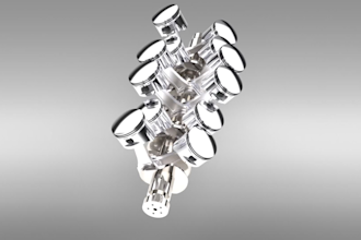 create detailed 3d cad models of mechanical parts