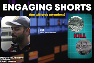 create engaging reels shorts tiktoks in trending styles