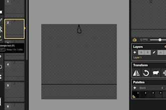 make retro pixel art animation of your choice for your game