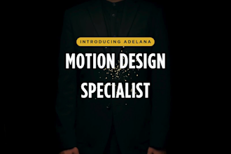 do custom logo, text animation and motion graphics 2d or 3d with after effects