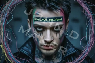 make cinematic ai animated music video cyberpunk ai music video rap music beat