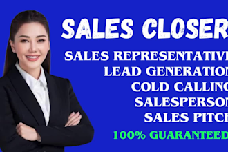 telemarketing sales person sales closer sales leads sales closing online sales