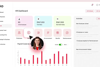 do saas animation saas explainer video web and mobile app UI 2d animated video