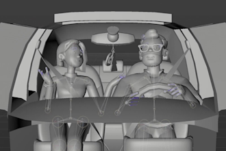do 3d character rigging and animation using blender, unity