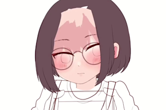 create custom GIF animation 2d for your character or fanart