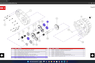 make the interactive part catalog with exploded view