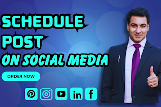 schedule posts on social media using buffer hootsuite tailwind