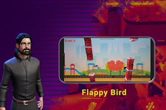 develop a 3d flappy bird style game