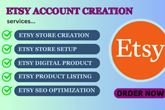 verified etsy account creation etsy shop setup with etsy digital product listing