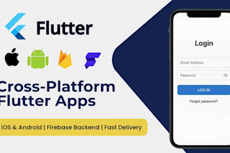 develop cross platform mobile apps with flutter and firebase