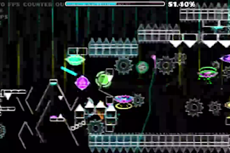 make a geometry dash layout for you, collab part level feature in geometry dash