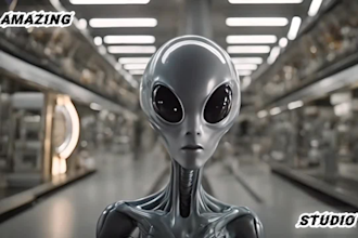 create realistic 4k ai generated short ai film movie trailer commercial video ad