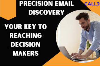 do email list building, lead generation and email finding