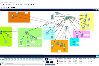 do cisco packet tracer  and computer networking related tasks