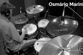 record brazilian samba, jazz and pop on drums and percussion