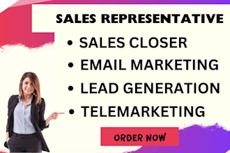 be your expert sales closer, virtual assistance, lead generation, sales closer