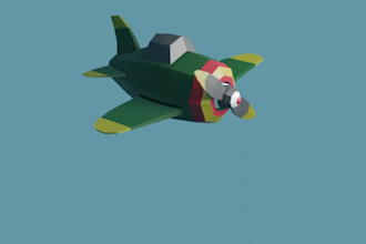 create 3d low poly models and environments in blender