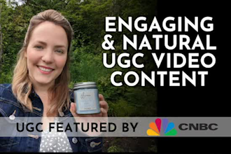 create engaging user generated content for tiktoks, reels and ads