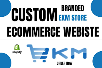 setup custom ekm store design ecommerce website shopware shopify product listing
