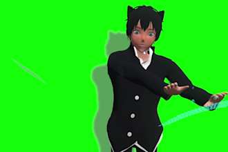 design custom 3d and 2d VR chat avatar professionally