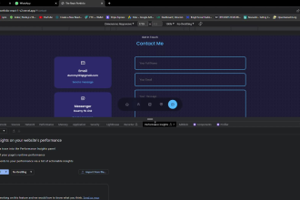 react portfolio website, clean UI