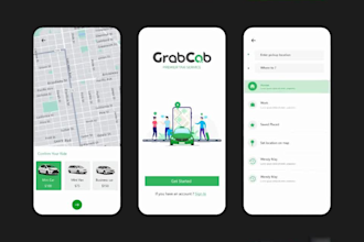 develop ride hailing app uber app rideshare app taxi booking app trucking app