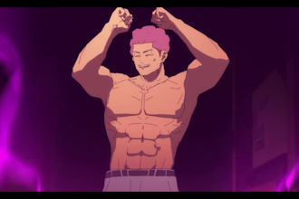 do 2d animation, 2d cartoon character animation, 2d music video 2d anime trailer
