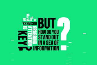 create custom kinetic typography animated videos