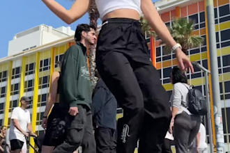 do a customized shuffle dance video for your music